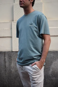 Cloking T-Shirts-T-shirt Fooders Lavada Borgonha Verde