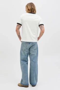 Jack & Jones T-Shirts-T-shirt Hellfire Club branco