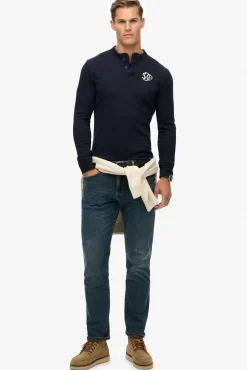 Superdry T-Shirts-T-shirt justa azul