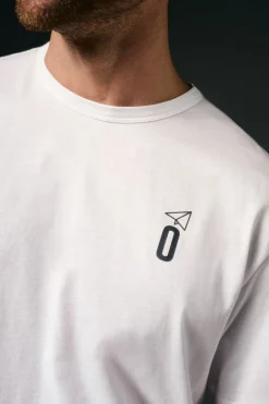 OOTO T-Shirts-T-shirt leve Branco