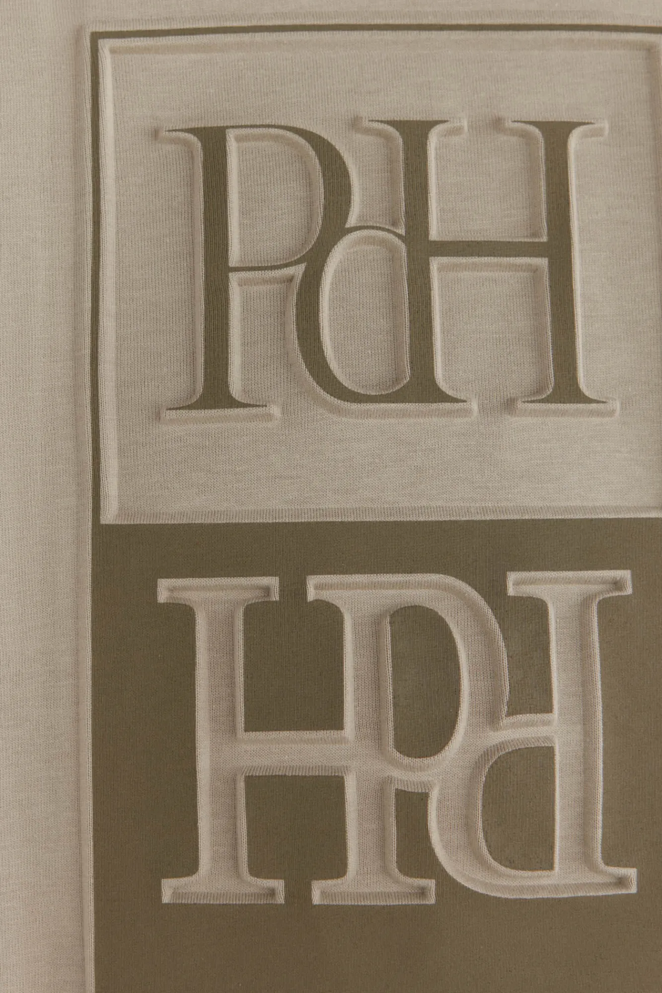 Pedro del Hierro T-Shirts-T-shirt logo relevo Verde