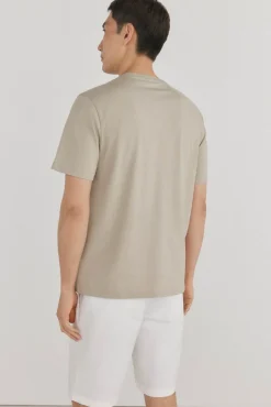 Pedro del Hierro T-Shirts-T-shirt logo relevo Verde