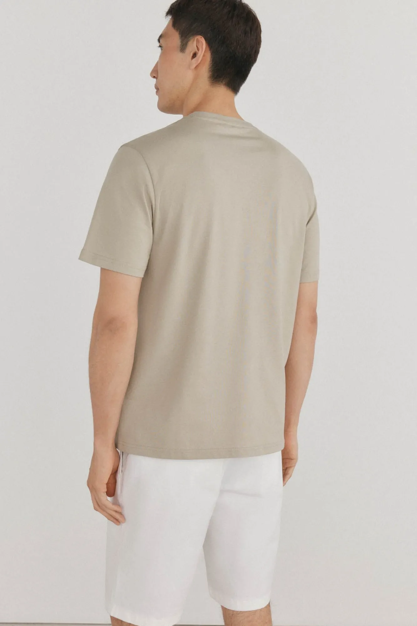 Pedro del Hierro T-Shirts-T-shirt logo relevo Verde