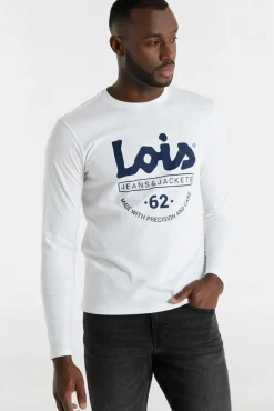 Lois T-Shirts-T-shirt manga comprida branco