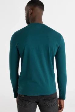 Lois T-Shirts-T-shirt manga comprida verde