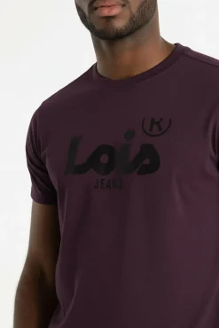 Lois T-Shirts-T-shirt manga curta estampado