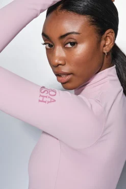 Dash and Stars T-Shirts-T-shirt manga chiclete rosa