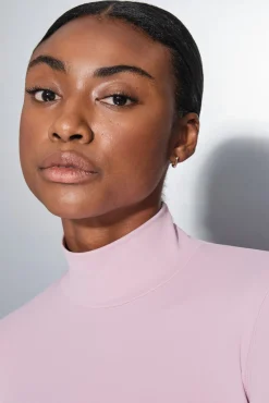 Dash and Stars T-Shirts-T-shirt manga chiclete rosa