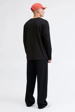 Jack & Jones T-Shirts-T-shirt manga Studio preto