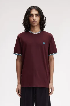 Fred Perry T-Shirts-T-shirt masculina de manga curta Granada