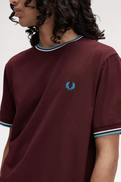 Fred Perry T-Shirts-T-shirt masculina de manga curta Granada