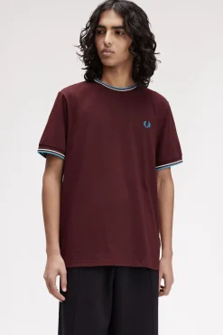 Fred Perry T-Shirts-T-shirt masculina de manga curta Granada
