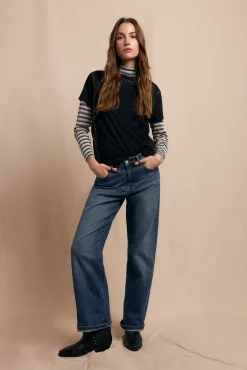 Slowlove T-Shirts-T-shirt rebites Preto