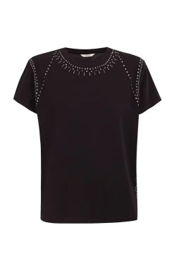 Slowlove T-Shirts-T-shirt rebites Preto