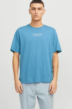 Jack & Jones T-Shirts-T-shirt regular fit Azul