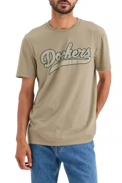 Dockers T-Shirts-T-shirt slim fit Tostado