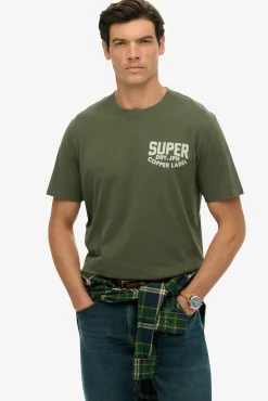 Superdry T-Shirts-T-shirt Solta verde