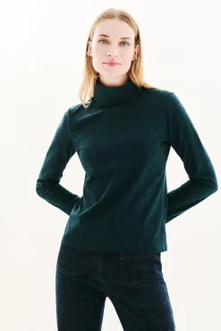 Caroll T-Shirts-T-shirt Tanoushka3 Verde