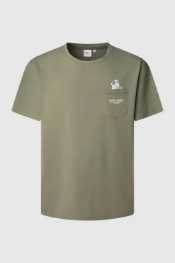 Pepe Jeans T-Shirts-T-shirt Thansen verde