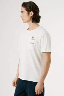 Pepe Jeans T-Shirts-T-shirt Thansen bege