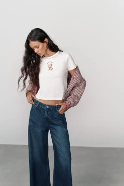 High Spirits T-Shirts-T-shirt Waggy bege