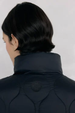 Pedro del Hierro Sobretudos|Casacos-Ultralight curto reversível Preto