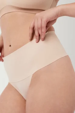Spanx Roupa Interior-Unsichtbarer Shaping-String Café au Lait cru
