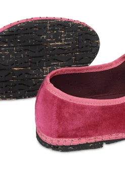 Flabelus Sabrinas|Rasos-Veludo Mary Janes Subiu