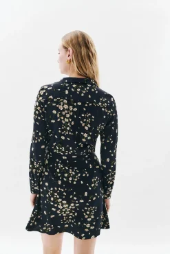 Caroll Vestidos-Vestido 100% viscose Preto