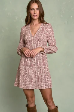 Polín Et Moi Vestidos-Vestido bordado Annecy Subiu