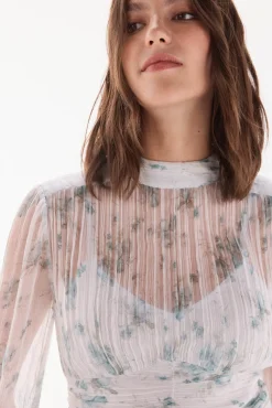 TFP by Tamara Falcó Vestidos-Vestido com babados Turquesa