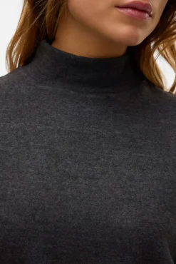 Vero Moda Vestidos-Vestido curto de malha Preto