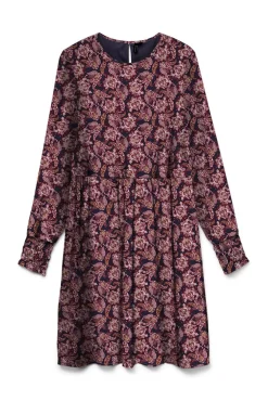 Vero Moda Vestidos-Vestido curto de manga comprida Azul