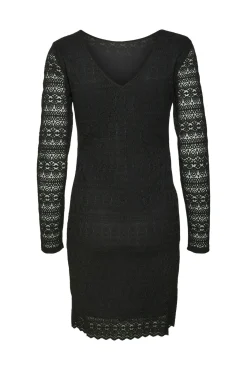 Vero Moda Vestidos-Vestido curto de manga comprida Preto