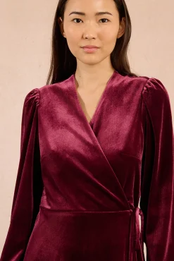 Molly Bracken Vestidos-Vestido curto de manga de manga comprida Granada