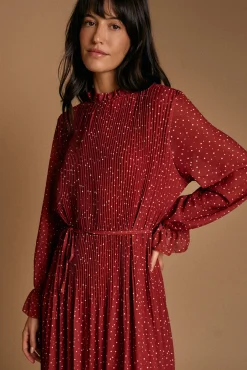 Polín Et Moi Vestidos-Vestido de bolinhas Granada