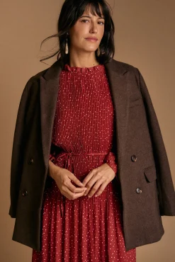 Polín Et Moi Vestidos-Vestido de bolinhas Granada