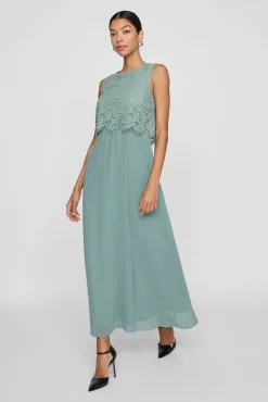 Vila Vestidos-Vestido de festa longo Verde