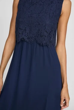 Vila Vestidos-Vestido de festa longo Azul