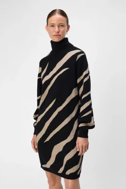 Object Vestidos-Vestido de malha estampado Multicolorido