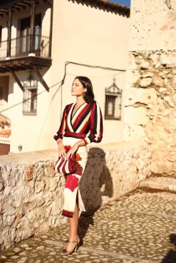 Panambi Vestidos-Vestido de poeta Amarelo