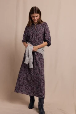 Slowlove Vestidos-Vestido estampado Roxo