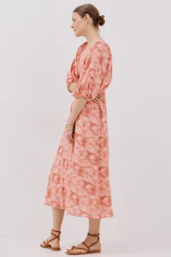 Cortefiel Vestidos-Vestido estampado Multicolorido