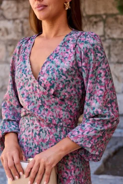 Polín Et Moi Vestidos-Vestido estampado Cirila Multicolorido