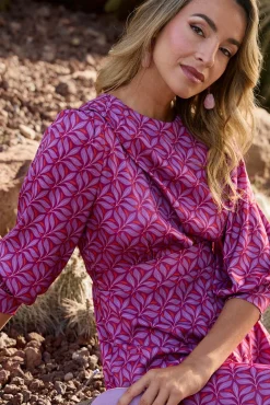 Polín Et Moi Vestidos-Vestido estampado maraba Subiu