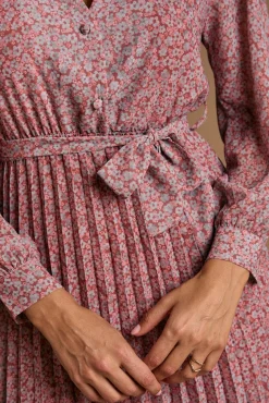 Polín Et Moi Vestidos-Vestido florido lilás Subiu