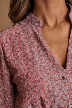 Polín Et Moi Vestidos-Vestido florido lilás Subiu