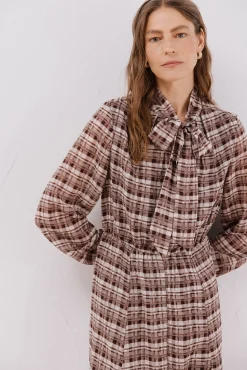 Cortefiel Vestidos-Vestido largo estampado Multicolorido