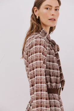 Cortefiel Vestidos-Vestido largo estampado Multicolorido