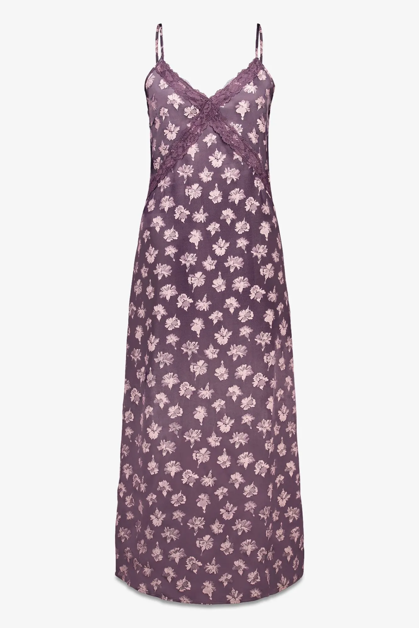 Slowlove Vestidos-Vestido lencero Roxo